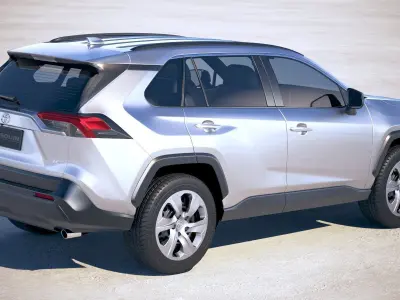 Toyota RAV4 LE 2019 3D model