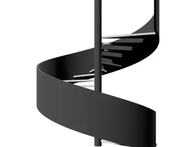 Spiral stair 2023-0008 3D model