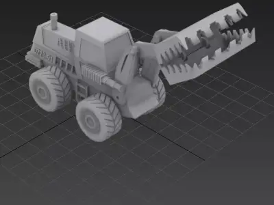 Twisted Metal 2 Mr Slam 3D print model