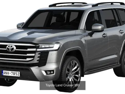 HQ cars collection 11 3D Model Pack