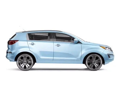 KIA Sportage Car 3D model