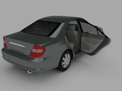 sedan 2004 3D model