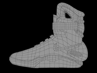 NIKE AIR MAG PBR Materials Low-poly 3D model