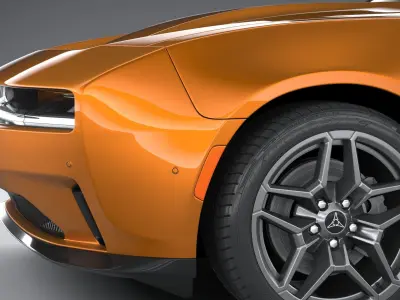 Dodge Charger Daytona 4-door 2024 3D model