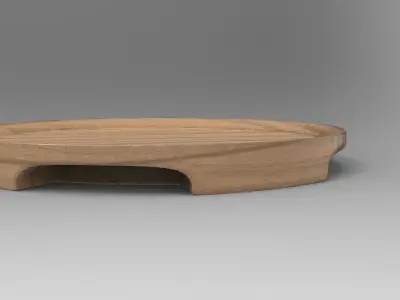 Pols Tray Low-poly 3D model