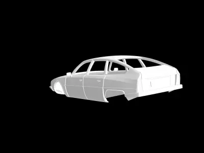 Citroen CX 3D print model