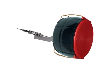 Ski lift gondola TITLIS ROTAIR  3D model