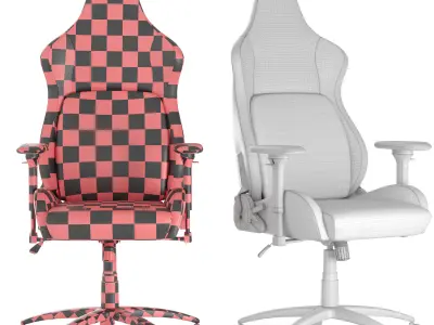 Razer Iskur chair Low-poly 3D model