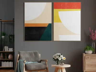 Photo Frame 168 Low-poly 3D model