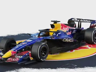 F1 Red Bull RB22 2026 3D model