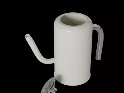 Watering Can Garden equipment Megawodar brand Low-poly 3D model