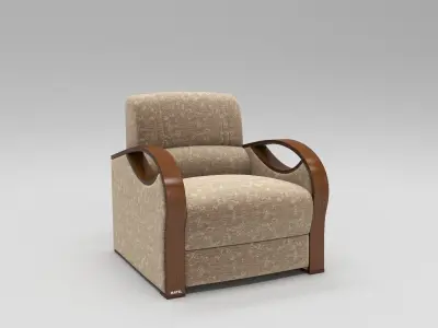 Modern luxury sofa 3D model