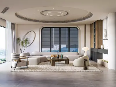 Living room 43 3D model