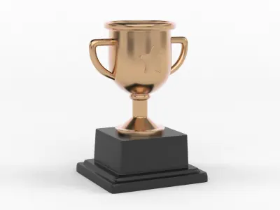 Trophy Cup 3D model order