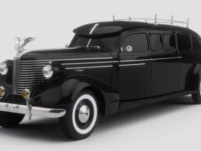 Pontiac Silver Streak 1938 Wednesday 3D model