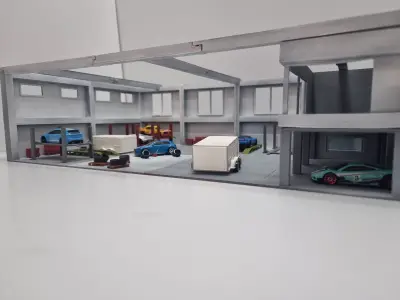 1 64 workshop 500x300x127 3D print model by kingja