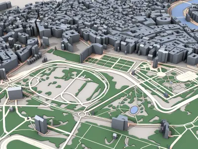 Rome City Italy  3D model