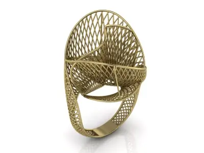 Ultra Vision Ring Jewelry 3D print model 26
