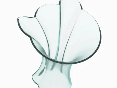 Vase Decor Stylish Cat Face 3D print model