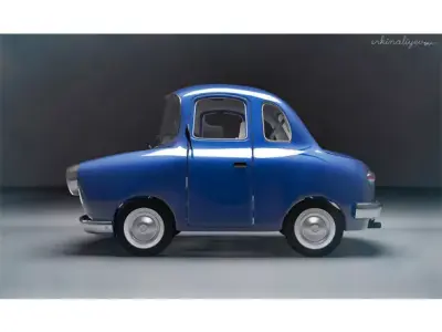 Cartoon-Car car 3D model