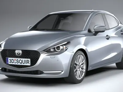 Mazda 2 2020 3D model