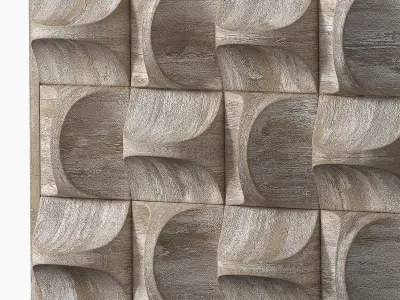 Wood wall decor Pickford by Uttermost 3D model