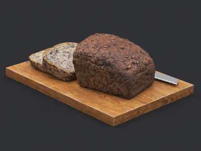 Bread Board I 3D model