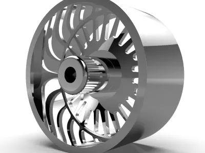 AMERICAN FORCE CKH37 NEXUS CC WHEEL 3D print model