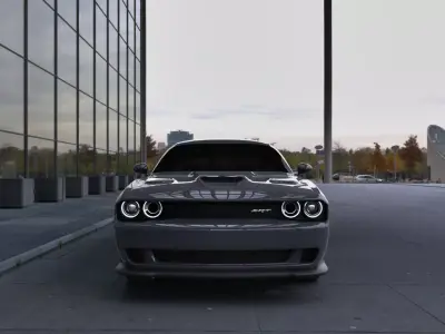 Dodge Challenger Hellcat 3D model