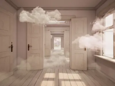 Dreamy Cloud Gallery Place 3D model
