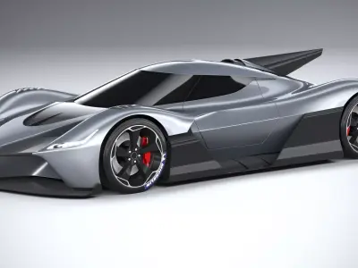 Generic Hypercar 2025 3D model