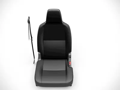 Seat v8 Low-poly 3D model