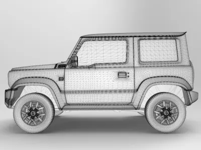 Suzuki Jimny 2019 3D model