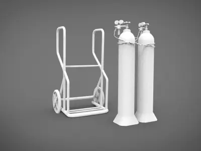 welding gas 3D print model