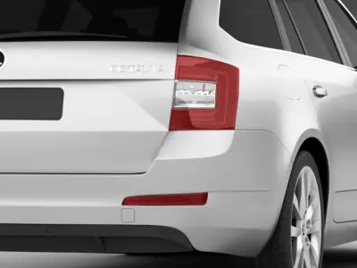 Skoda Octavia Combi 2013 3D model