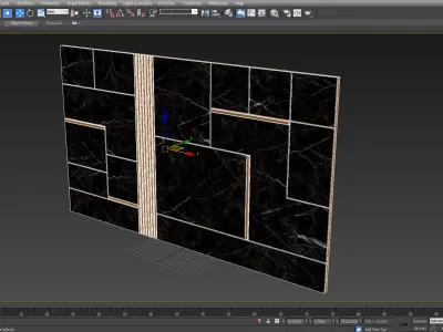 Wall Panel 23 3D model