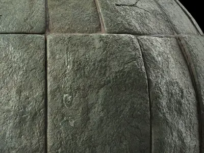 Stone Wall Materials 42- Stone walls Sbsar Pbr 4k Seamless Texture