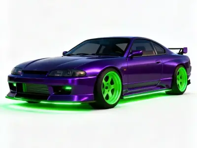 Underground Tokyo Street Racer 3D Model Low-poly 3D model