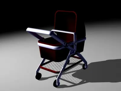 Cradle Car 3D model