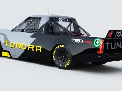 Toyota Tundra Nascar Trucks 2022 template 3D model