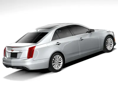 Cadillac CTS 2018 3D model
