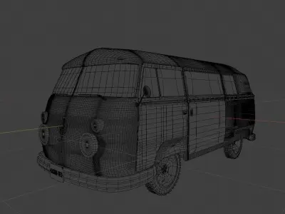 Volkswagen Transporter 3D model