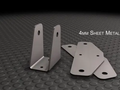 TikiTreiler Axle Design V01 Free 3D model