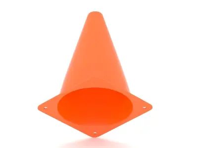 Athletics Breakline Cone 3D model