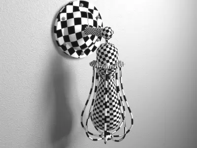 Exterior Interior Lamp 3D model