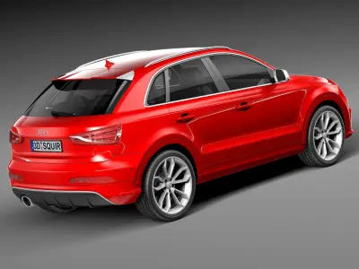Audi RS Q3 2014 3D model