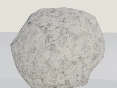 Five Shape Rock Free low-poly 3D model