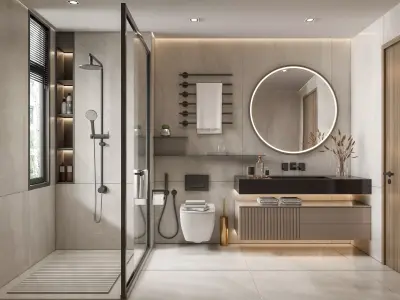 Bathroom 63 3D model