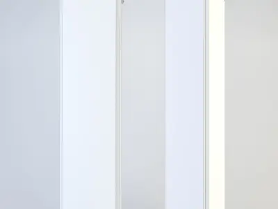 column two columns 3D model