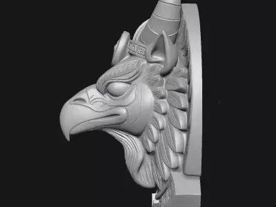 Griffin 3D print model